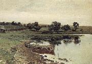 Levitan, Isaak At Flubchen oil on canvas